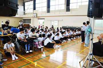 スクールコンサート in 長崎県立佐世保特別支援学校