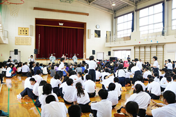 スクールコンサート in 長崎県立佐世保特別支援学校