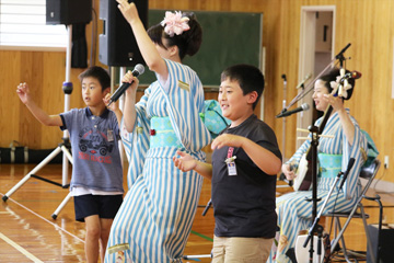 スクールコンサート in 壱岐市立筒城（つつき）小学校