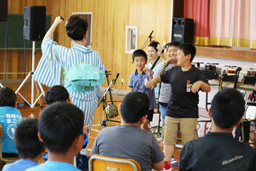 スクールコンサート in 壱岐市立筒城（つつき）小学校