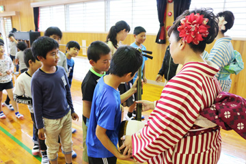 スクールコンサート in 壱岐市立筒城（つつき）小学校