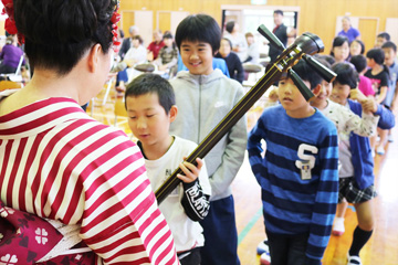 スクールコンサート in 壱岐市立筒城（つつき）小学校