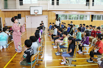 スクールコンサート in 壱岐市立筒城（つつき）小学校