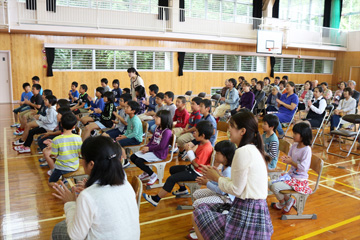 スクールコンサート in 壱岐市立筒城（つつき）小学校