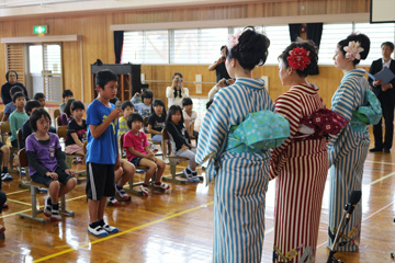 スクールコンサート in 壱岐市立筒城（つつき）小学校