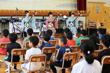 スクールコンサート in 壱岐市立渡良（わたら）小学校