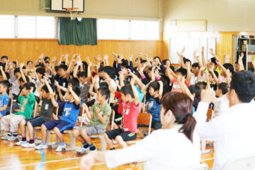 スクールコンサート in 壱岐市立渡良（わたら）小学校