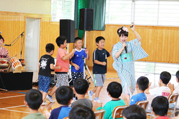 スクールコンサート in 壱岐市立渡良（わたら）小学校