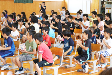 スクールコンサート in 壱岐市立渡良（わたら）小学校