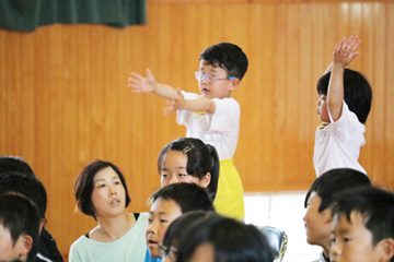 スクールコンサート in 壱岐市立渡良（わたら）小学校