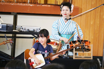 スクールコンサート in 壱岐市立渡良（わたら）小学校