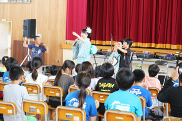 スクールコンサート in 壱岐市立八幡（やはた）小学校