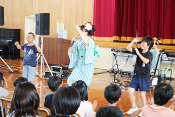 スクールコンサート in 壱岐市立八幡（やはた）小学校