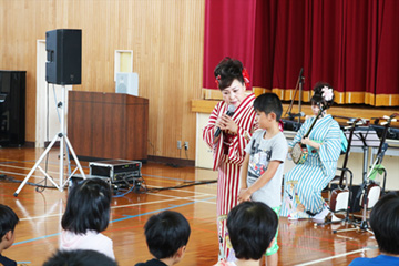 スクールコンサート in 壱岐市立八幡（やはた）小学校