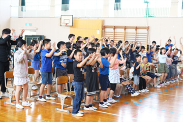 スクールコンサート in 壱岐市立八幡（やはた）小学校