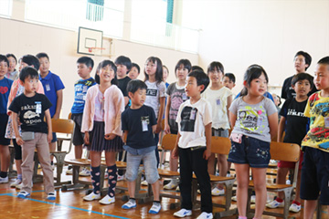 スクールコンサート in 壱岐市立八幡（やはた）小学校