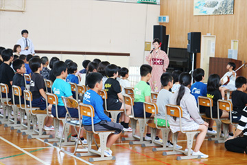 スクールコンサート in 壱岐市立八幡（やはた）小学校