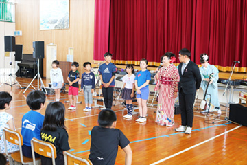 スクールコンサート in 壱岐市立八幡（やはた）小学校