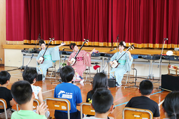 スクールコンサート in 壱岐市立八幡（やはた）小学校