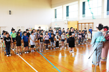 スクールコンサート in 壱岐市立八幡（やはた）小学校