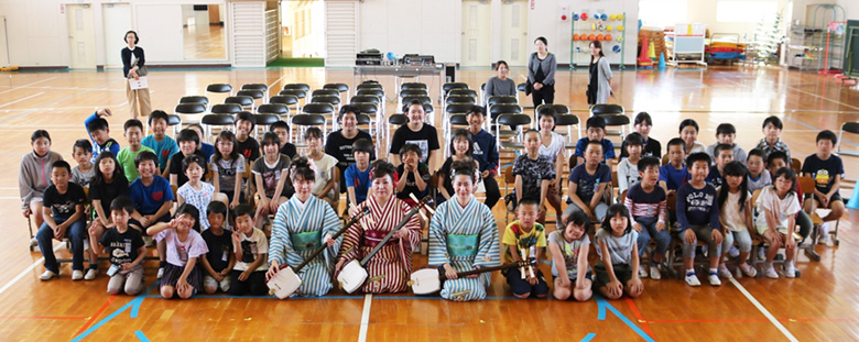 スクールコンサート in 壱岐市立八幡（やはた）小学校