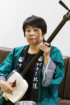 高知支部 柿本香代子さん - 津軽三味線 村上三絃道