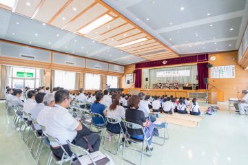 学校と地域を結ぶコンサート in 諸塚村