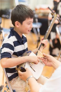 学校と地域を結ぶコンサート in 諸塚村