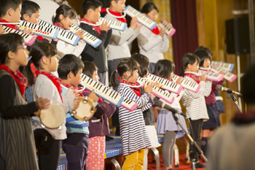 学校と地域を結ぶコンサートin日之影町