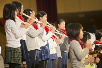 学校と地域を結ぶコンサートin日之影町