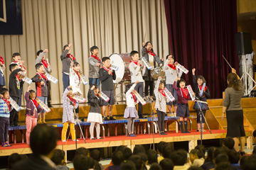 学校と地域を結ぶコンサートin日之影町