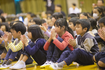 学校と地域を結ぶコンサートin日之影町