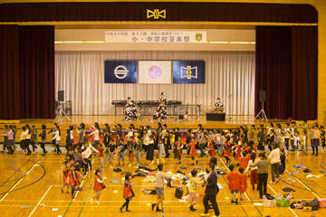 学校と地域を結ぶコンサートin日之影町