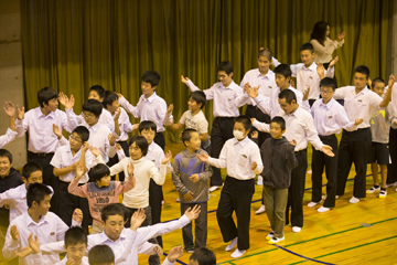 学校と地域を結ぶコンサートin日之影町