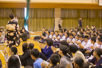 学校と地域を結ぶコンサートin日之影町