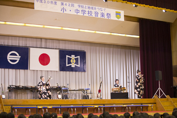 学校と地域を結ぶコンサートin日之影町