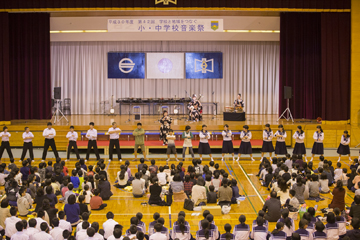 学校と地域を結ぶコンサートin日之影町