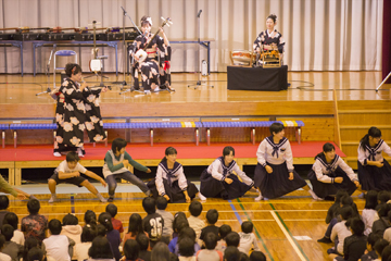 学校と地域を結ぶコンサートin日之影町