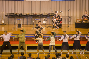 学校と地域を結ぶコンサートin日之影町