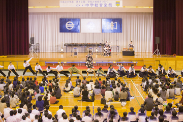 学校と地域を結ぶコンサートin日之影町