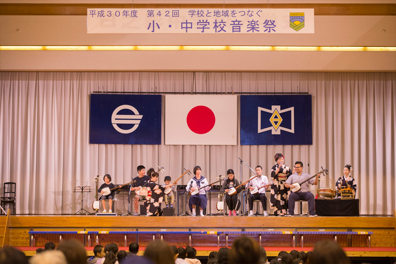 学校と地域を結ぶコンサートin日之影町