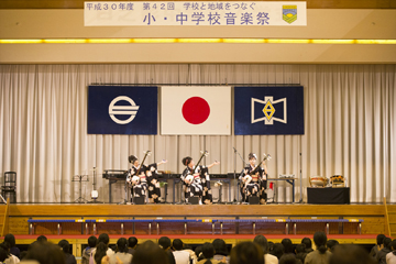 学校と地域を結ぶコンサートin日之影町