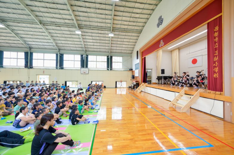 学校と地域を結ぶコンサート in 西都