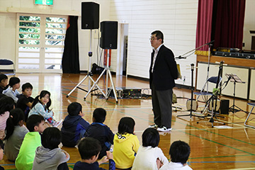 スクールコンサート in 壱岐市立箱崎小学校