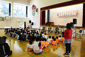 スクールコンサート in 壱岐市立箱崎小学校