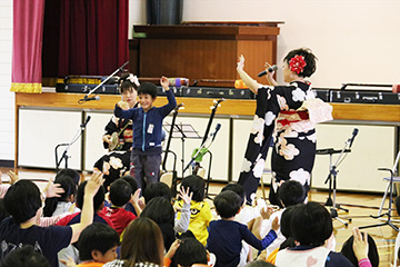 スクールコンサート in 壱岐市立箱崎小学校