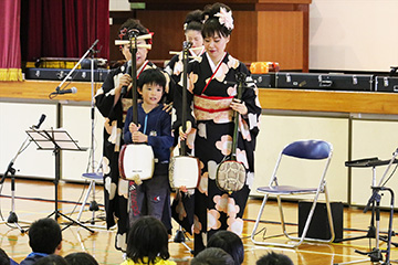 スクールコンサート in 壱岐市立箱崎小学校