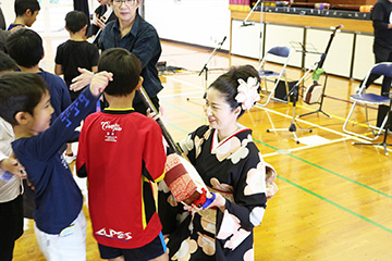 スクールコンサート in 壱岐市立箱崎小学校