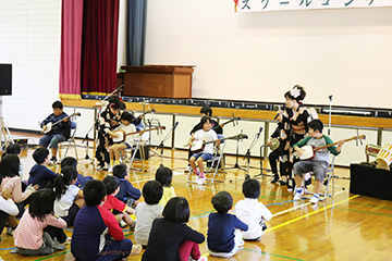 スクールコンサート in 壱岐市立箱崎小学校