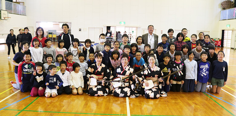 スクールコンサート in 壱岐市立箱崎小学校